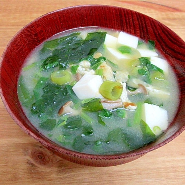 *夏バテ解消!空芯菜の味噌汁*